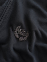 Dolce & Gabbana metal emblem Crown Zip Up Hoodie (XL)