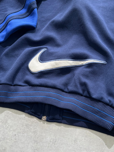 90's Nike zip up track jacket (L)