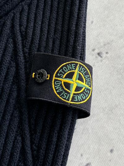 AW/00 Stone Island Chunky Knit Wool Turtle Neck jumper (M)