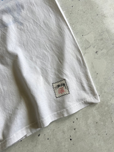 00's Stussy reversible Script Graphic T Shirt (L)
