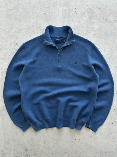 Ralph Lauren 1/4 Zip Pullover Knit Jumper (M)