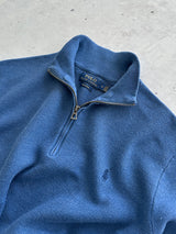 Ralph Lauren 1/4 Zip Pullover Knit Jumper (M)