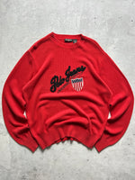 90's Ralph Lauren Polo Jeans Crewneck Knit Jumper (L)
