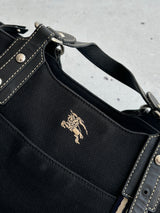 Burberry Blue Label Canvas Shoulder Bag (One Size)