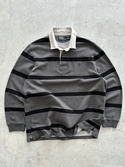 Ralph Lauren Heavyweight Stripe Rugby Shirt (XL)