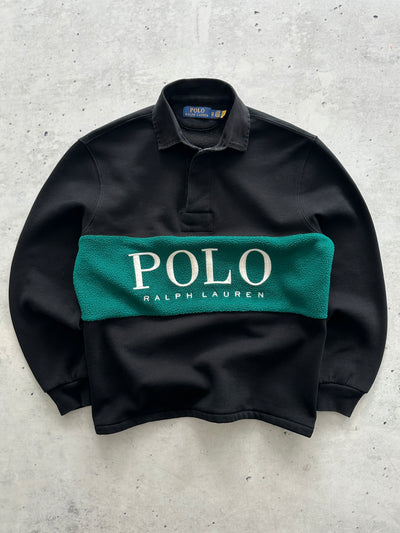 Ralph Lauren Polo Spell Out Rugby Sweatshirt (XS)