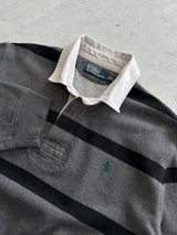 Ralph Lauren Heavyweight Stripe Rugby Shirt (XL)