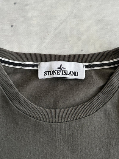 Stone Island Spell Out Graphic T Shirt (M)