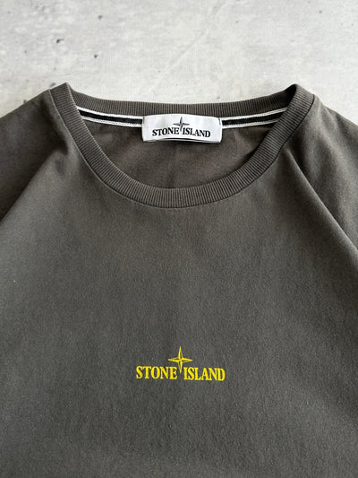 Stone Island Spell Out Graphic T Shirt (M)