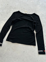 Dolce & Gabbana embossed spell out Top (Women's S)
