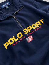 Ralph Lauren Polo Sport 1/4 Zip Sweatshirt (Women's M)