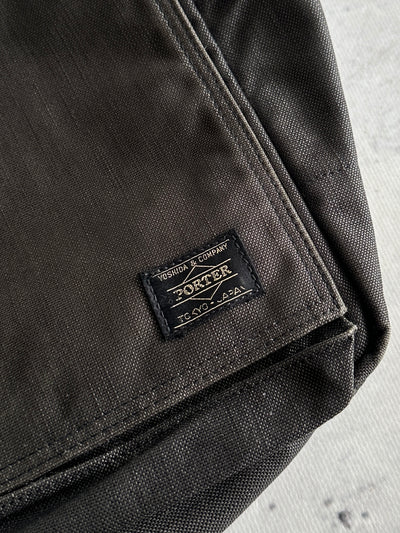 Porter Yoshida & Co Large Canvas Shoulder Bag (One Size)