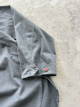 AW/01 Stone Island heavyweight brushed Cotton compass Shirt (XXL)