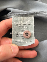 AW/01 Stone Island heavyweight brushed Cotton compass Shirt (XXL)