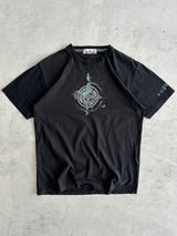 SS/21 Stone Island compass logo T shirt (XL)