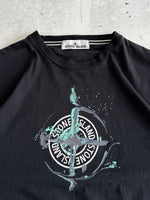 SS/21 Stone Island compass logo T shirt (XL)