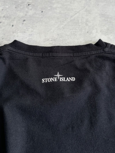 SS/21 Stone Island compass logo T shirt (XL)