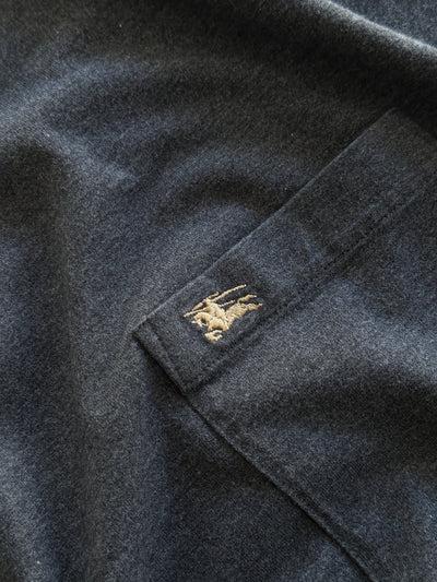 00's Burberry Heavyweight Front Pocket T Shirt (L)