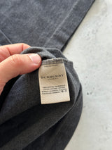 00's Burberry Heavyweight Front Pocket T Shirt (L)
