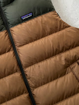 Patagonia Hi Loft Down Fill Zip Up Gilet (M)