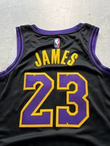 2023/24 LA Lakers 'James 23' swingman city edition jersey (M)