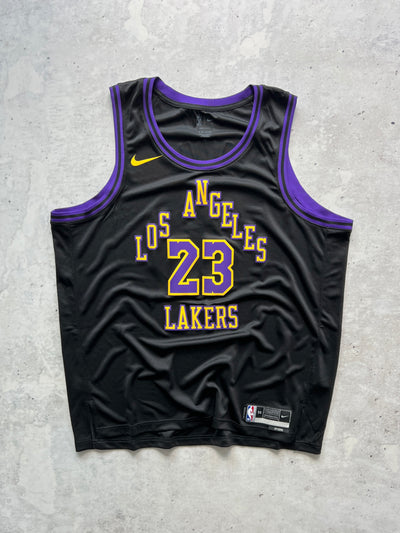 2023/24 LA Lakers 'James 23' swingman city edition jersey (XXL)