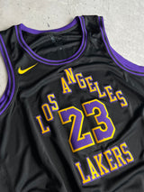 2023/24 LA Lakers 'James 23' swingman city edition jersey (XXL)