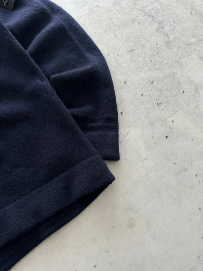 AW/18 Stone Island 1/4 Zip Wool Knit Pullover Jumper (L)