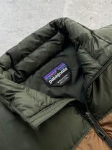 Patagonia Hi Loft Down Fill Zip Up Gilet (M)