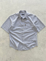 Armani Jeans Vertical Stripe Shirt (L)