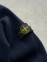 AW/18 Stone Island 1/4 Zip Wool Knit Pullover Jumper (L)
