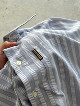 Armani Jeans Vertical Stripe Shirt (L)