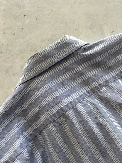 Armani Jeans Vertical Stripe Shirt (L)