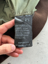 Prada Nylon / Leather elbow Zip Up bomber Jacket (S/M)