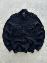 SS/08 Stone Island twin Pocket Zip Up Jumper (M)
