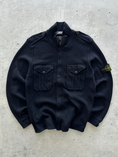 SS/08 Stone Island twin Pocket Zip Up Jumper (M)