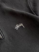 Stussy Script Heavyweight 1/4 Zip Sweatshirt (L)
