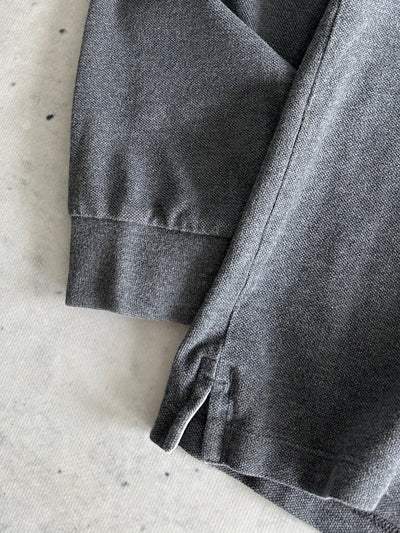 AW/16 Stone Island Patch Logo Long Sleeve Polo Shirt (S)