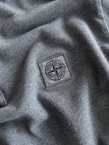 AW/16 Stone Island Patch Logo Long Sleeve Polo Shirt (S)