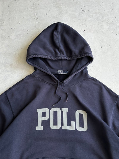Ralph Lauren Polo Spell Out Pullover Hoodie (XXL)