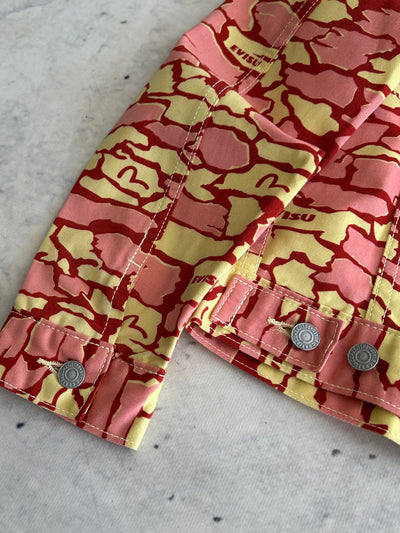 Evisu Ishigaki Camo Trucker Jacket (Women's XS)