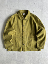 Nike Embroidered Swoosh heavy Denim Jacket (XL)