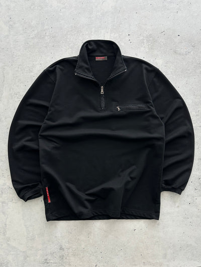 Prada Sport 1/4 Zip Pullover Jumper (XL)