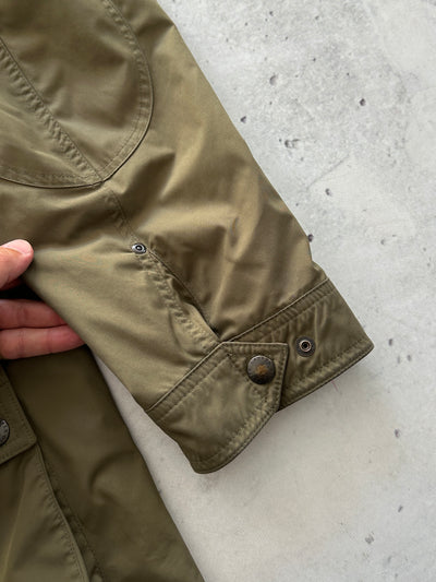 Ralph Lauren Zip Up leather detail field Jacket (XL)