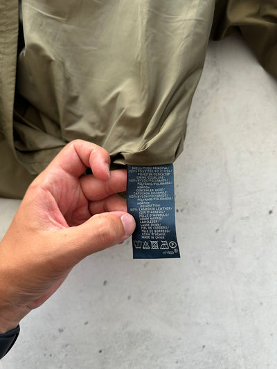 Ralph Lauren Zip Up leather detail field Jacket (XL)