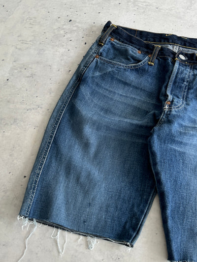 00's Evisu Embroidered Denim Jorts (W30)