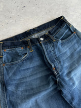 00's Evisu Embroidered Denim Jorts (W30)