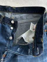 00's Evisu Embroidered Denim Jorts (W30)