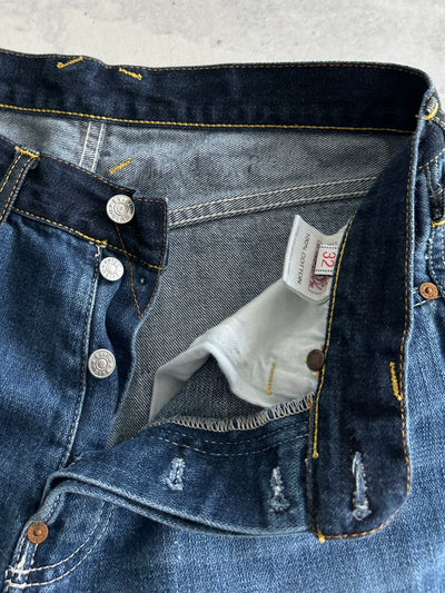 00's Evisu Embroidered Denim Jorts (W30)