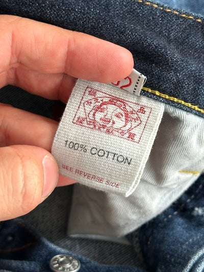 00's Evisu Embroidered Denim Jorts (W30)